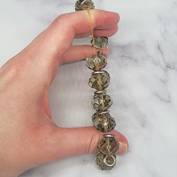 SALE 3 for $15 Kenneth Cole Crystal Stretch Bracelet - Picture 5 of 6